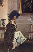 Valentin Serov Portrait of the Princess Olga Orlova France oil painting artist